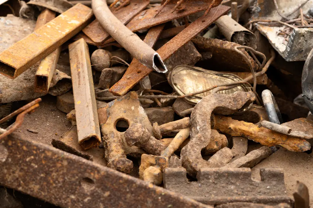 Iron and steel scrap collection